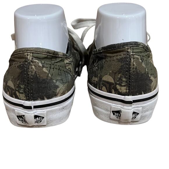 VANS x Star Wars Boba Fett Excellent condition! Mens 6.5 or Womens 8 Rare - Picture 3 of 13